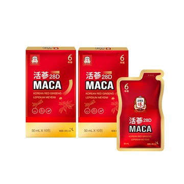 【買一送一】活蔘28D MACA 10入X2盒(效期：2026/03)