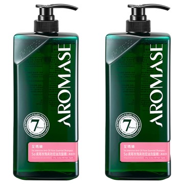 AROMASE 艾瑪絲 5α鳶尾玫瑰控油洗髮精  2瓶  400ml