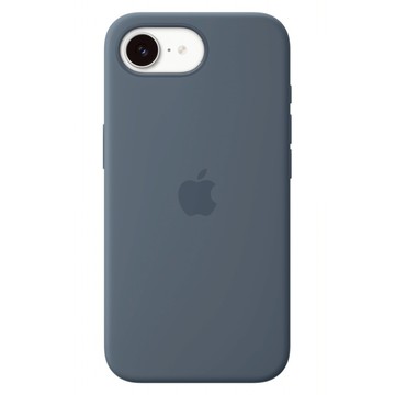 Apple 2026 iPhone 17 系列 MagSafe 矽膠保護殼  錨藍色  iPhone 17e