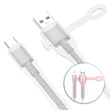 【宅配滿額免運】充電線保護套 包覆型 理線器 蘋果 防折 防斷 線頭保護套 數據線 防斷保護套 充電線 #丹丹悅生活