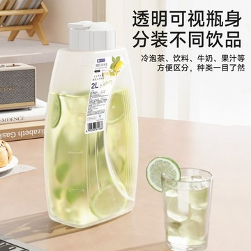 🔥高雄有貨🔥冰箱冷水壺家用耐高溫涼水壺大容量水果茶冷泡瓶飲料扎壺 冷水壺 大容量冷水壺 冷泡茶壺 冰箱冷水壺 開水壺