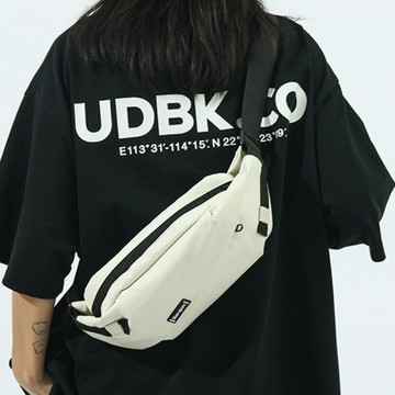 胸包 單肩包 防水包 腰包 潮牌日系胸包男士ins簡約單肩包腰包背包小挎包女帆布學生斜挎包