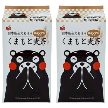 OSK 小谷穀粉 熊本熊麥茶 176g/包 熊本縣產大麥使用  2袋