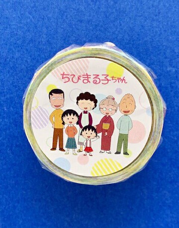 【震撼精品百貨】CHIBI MARUKO CHAN 櫻桃小丸子 小丸子紙膠帶-家庭#57045 震撼日式精品百貨