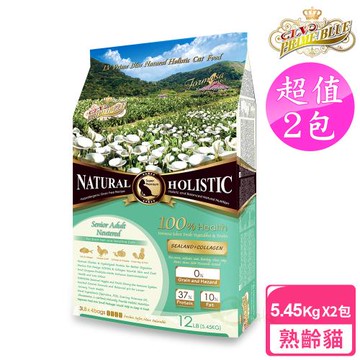 藍帶無穀濃縮 2包超值組 成貓/老貓/絕育貓 5.45kg (海陸+膠原蔬果)