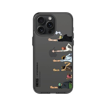 iPhone 15 Pro Max Clear 酷墨灰 - 航海王 One Piece - 海賊團系列-阿拉巴斯坦篇一行人 經典