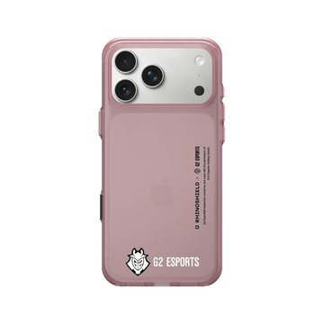 iPhone 17 Pro Max Clear (相機按鈕) 晶醺玫 - G2 Esports - G2 Esports - Logo