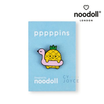 【noodoll】琺瑯別針｜Riceananas 鳳梨娃娃