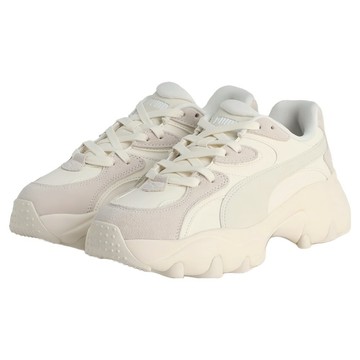 PUMA 女款 PULSAR LITE WNS 運動休閒鞋 40185803  25cm  白色 + 灰色