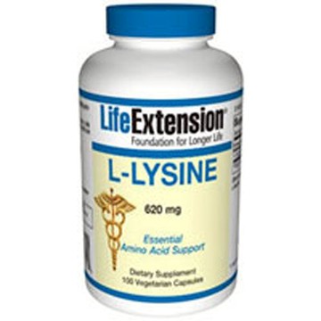 LLysine 100 Vcaps by Life Extension