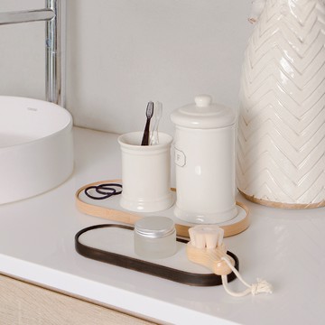 Gudee | TRIVI 珪藻土淺盤 L - 原色