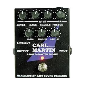 Carl Martin 3-Band Parametric EQ Pre-amp