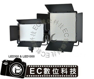 【EC數位】Godox 神牛 LED 500 C Y W 可調色溫 白光 黃光 持續燈 錄影燈 攝影燈 外拍燈 補光燈