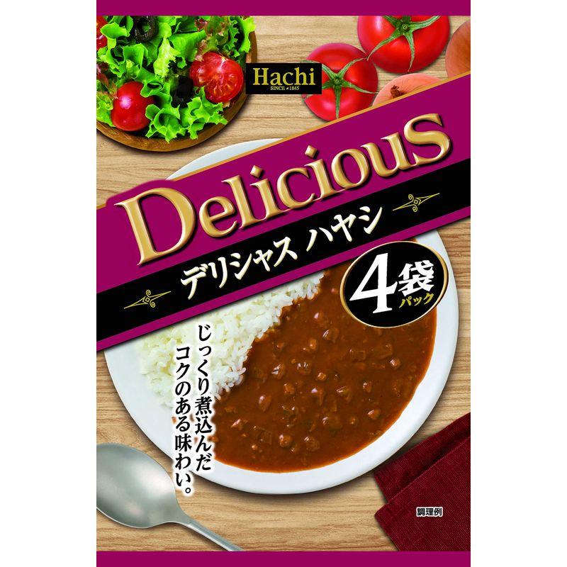 ハチ食品 デリシャスハヤシ 600g(150g×4個入り)×2袋