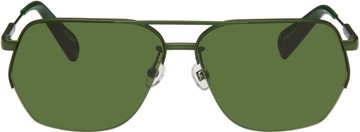 JACQUEMUS 绿色 Les lunettes Aviador 太阳镜