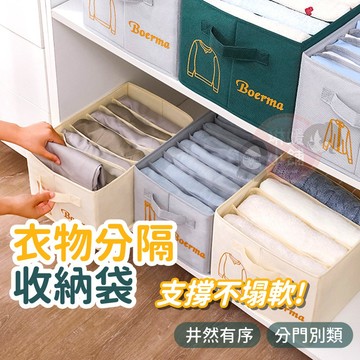現貨🌹衣物分隔收納袋🌹分格收納袋 收納盒 收納袋 衣櫥 衣櫃 收納 衣物收納 分隔收納 衣服收納 褲子收納【PT002】