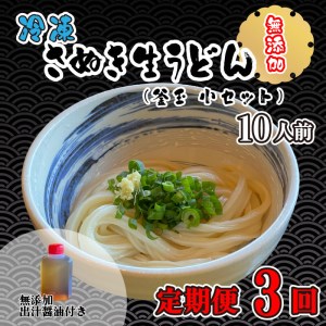 うどん 定期便 全3回 さぬきうどん 無添加 うどん 定期便 手打ちうどん うどん 定期便 冷凍 うどん 定期便 生麺 うどん 定期便 生醤油 うどん 定期便 釜玉用 うどん 定期便 小セット うどん 定期便  香川 うどん 定期便 さぬき市 うどん 定期便