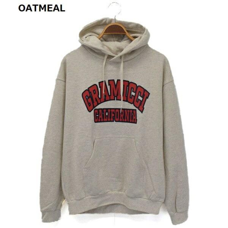 メンズ レディース GRAMICCI グラミチ LOGO HOODED SWEAT SHIRT