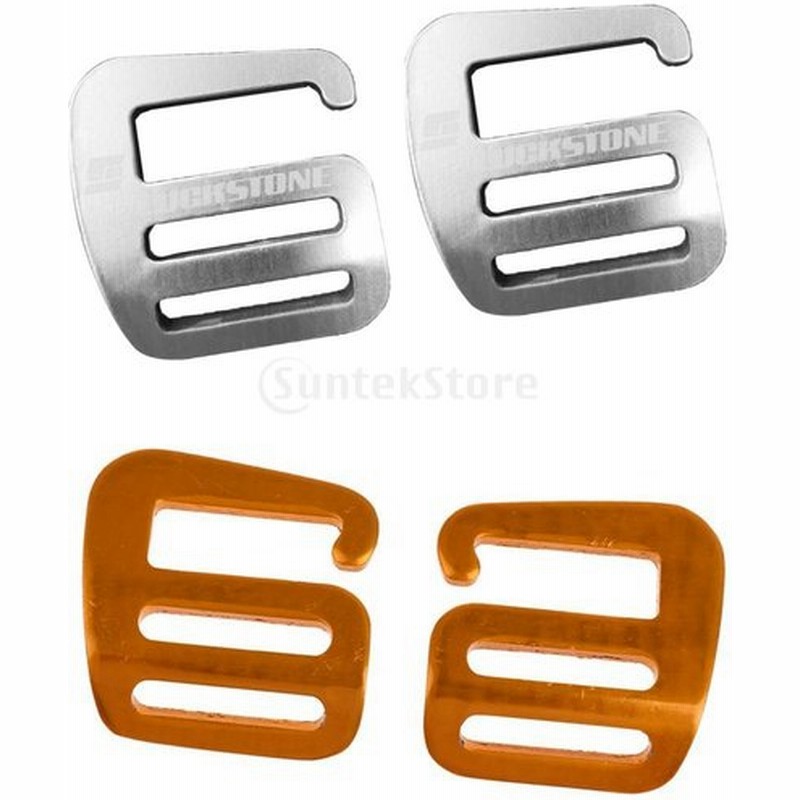 アルミニウム合金 Gフック ウェビングバックル バックパックストラップ ウェビング用 通販 Lineポイント最大0 5 Get Lineショッピング