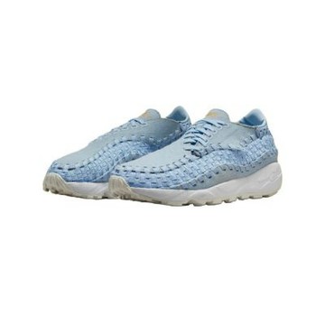 W Nike Air Footscape 天空藍牛仔編織 女鞋男段 休閒鞋 FV6103-400