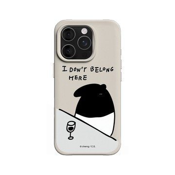 iPhone 16 Pro SolidX 貝殼灰 - 馬來貘 Laimo - 孤芳自賞