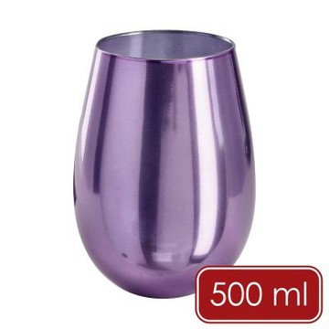 《VEGA》德國 Aluna玻璃杯(瑩彩紫500ml) | 水杯 茶杯 咖啡杯 冷飲杯 酒杯 調酒杯