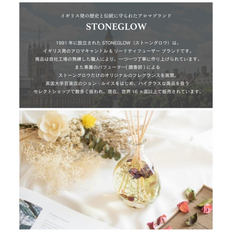 stoneglow 人気 リード ディフューザー