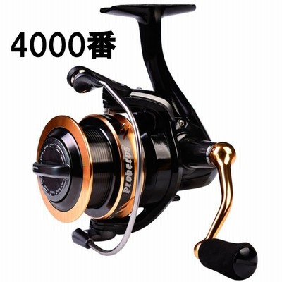 送料無料 フィッシング リール スピニングリール 4000番 釣り 6 1bb ギア比5 0 1 最大ドラグ力 12kg 湖 川 淡水釣り 海釣り ハンドル左右交換 通販 Lineポイント最大0 5 Get Lineショッピング