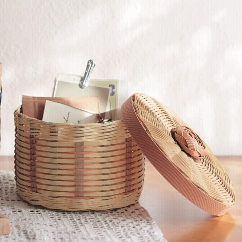 手作りキット 色んな編み方のクラフトテープかご くららぼ 通販 Lineポイント最大get Lineショッピング