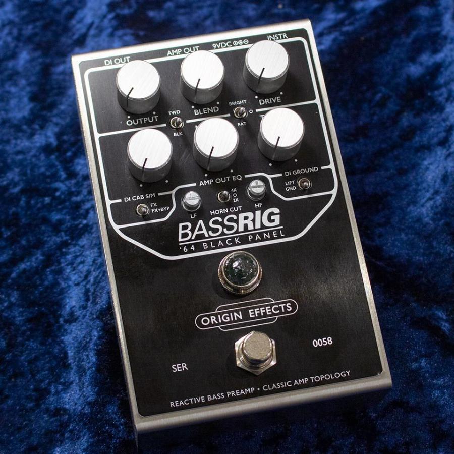 ORIGIN EFFECTS BassRIG Black Panel