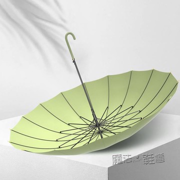 自動雨傘女晴雨兩用加大號加固加厚長柄黑膠森系s太陽傘遮陽防曬 ATF【摩可美家】