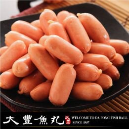 【大豐魚丸】火鍋料鍋物炸物專家-心心腸-600g(大份)