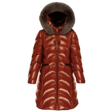 明星款加大碼收腰顯瘦加厚保暖不臃腫防寒氣質時尚流行色女羽絨服