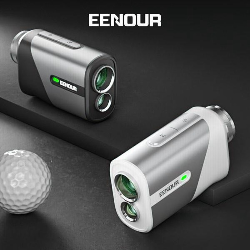 【新品未使用】U800+ 3点間測定付 レーザーゴルフ 距離計 ホワイト EENOURゴルフレーザー距離計U800+