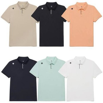 Descente 迪桑特 短袖上衣 男裝 女裝 Polo衫 SR123UPS11-BEG0/BLK0/CORL/DNVY/LGRN/WHT0