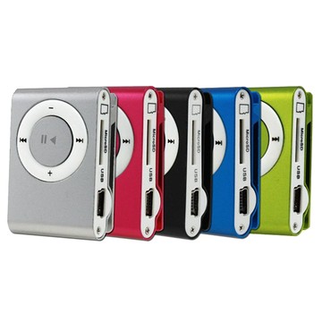 其他品牌 六代夾子機 MP3隨身聽 micro SD 插卡式
