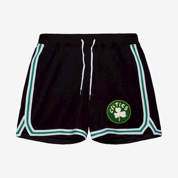 Mitchell & Ness LOGO OVER GAME DAY SHORTS - BOSTON CELTICS 男 短褲 BT10109-BCEBLCK