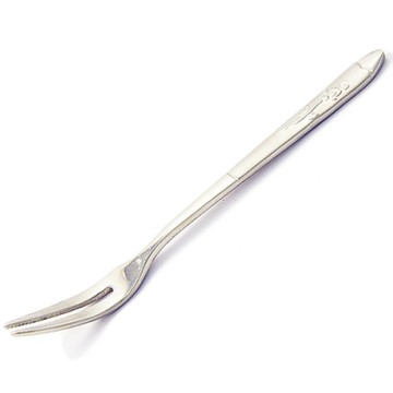 銀玫瑰水果叉 -12入