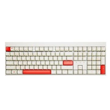 Cherry 無線三模 MX2.0S 電競鍵盤 白色蒼穹 茶軸 (MX2A/復古/遊戲/辦公鍵盤)
