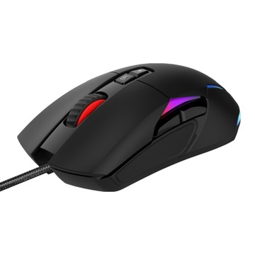 KTnet 廣鐸 G5K 電競光學自定編程滑鼠 RGB 7D電競鼠  7200DPI  Black