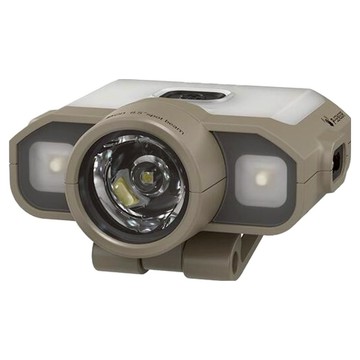 Claymore 120D 感應式紫外線夾帽燈 最大亮度 380Lm 使用時間 2-45小時  沙色  1個