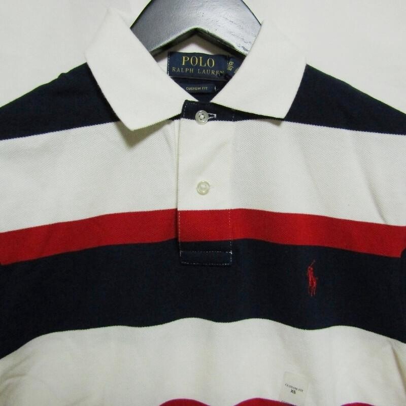 美品 Polo Ralph Lauren ポロラルフローレン 半袖ポロシャツ MNBLKNIM1 