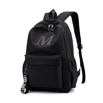 大容量休閒背包 黑色 AT1101BK