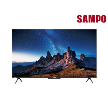 SAMPO 75型聯網 4K 120Hz UHD AI優畫新轟天雷顯示器 含羅技無線滑鼠鍵盤組 (EM-75AI3200)