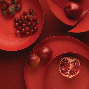 ALESSI｜莫洛森圓形小碗－紅