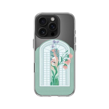 iPhone 16 Pro Clear Case（相機按鈕） 透明 - 欣蒂小姐 Miss Cyndi - 女子堅柔
