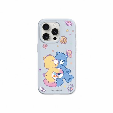 RHINOSHIELD iPhone 17e/16e 共用 SolidSuit 經典防摔背蓋手機殼｜Care Bears-抱一個