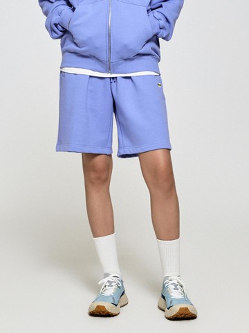 ESSENTIAL BOX LOGO SHORTS [VINTAGE BLUE]