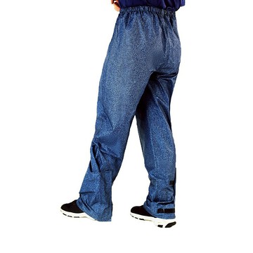 TDN獨家專利側穿機能防水褲雨褲防風褲(藍色)