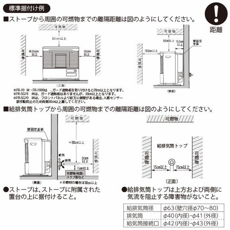 トヨトミ FF式石油ストーブ 輻射式 タンク別置き 人感センサー 寒冷地用 FR-SG70M ホワイト (メーカー直送) | LINEブランドカタログ